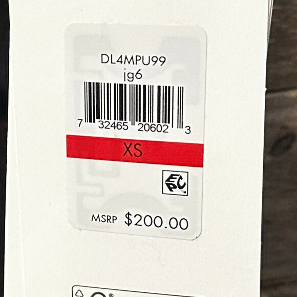 DKNY Shine Puffer Coat Asymmetrical Zipper Front XS - Picture 5 of 7